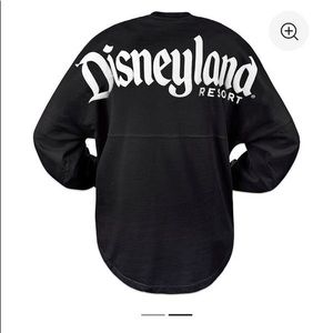 Disneyland Black Spirit Jersey Adult Size XS